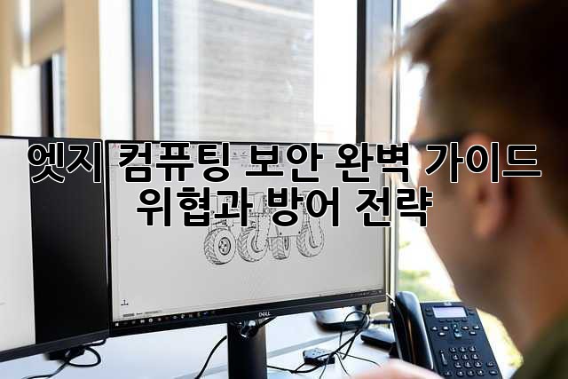 엣지 컴퓨팅 보안 완벽 가이드: 위협과 방어 전략
