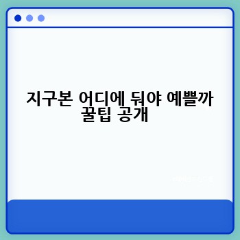  지구본 어디에 둬야 예쁠까 꿀팁 공개 