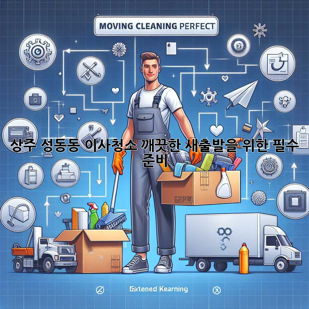 상주 성동동 이사청소, 깨끗한 새출발을 위한 필수 준비!