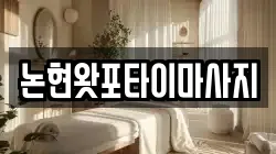 논현왓포타이마사지